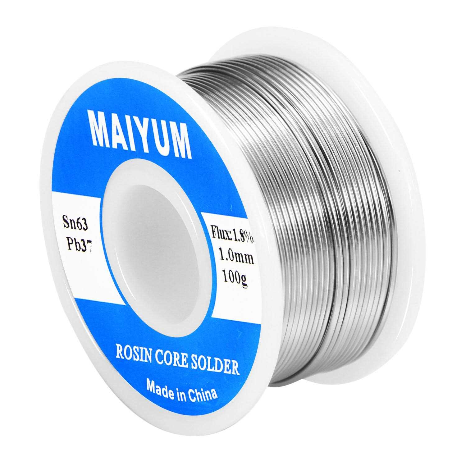 Maiyum 63-37 Tin Lead Rosin Core Solder Wire for Electrical Soldering - Zenithce