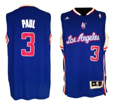 Los Angeles Clippers #3 Chris Paul Revolution 30 Swingman Blue Jersey - Zenithce