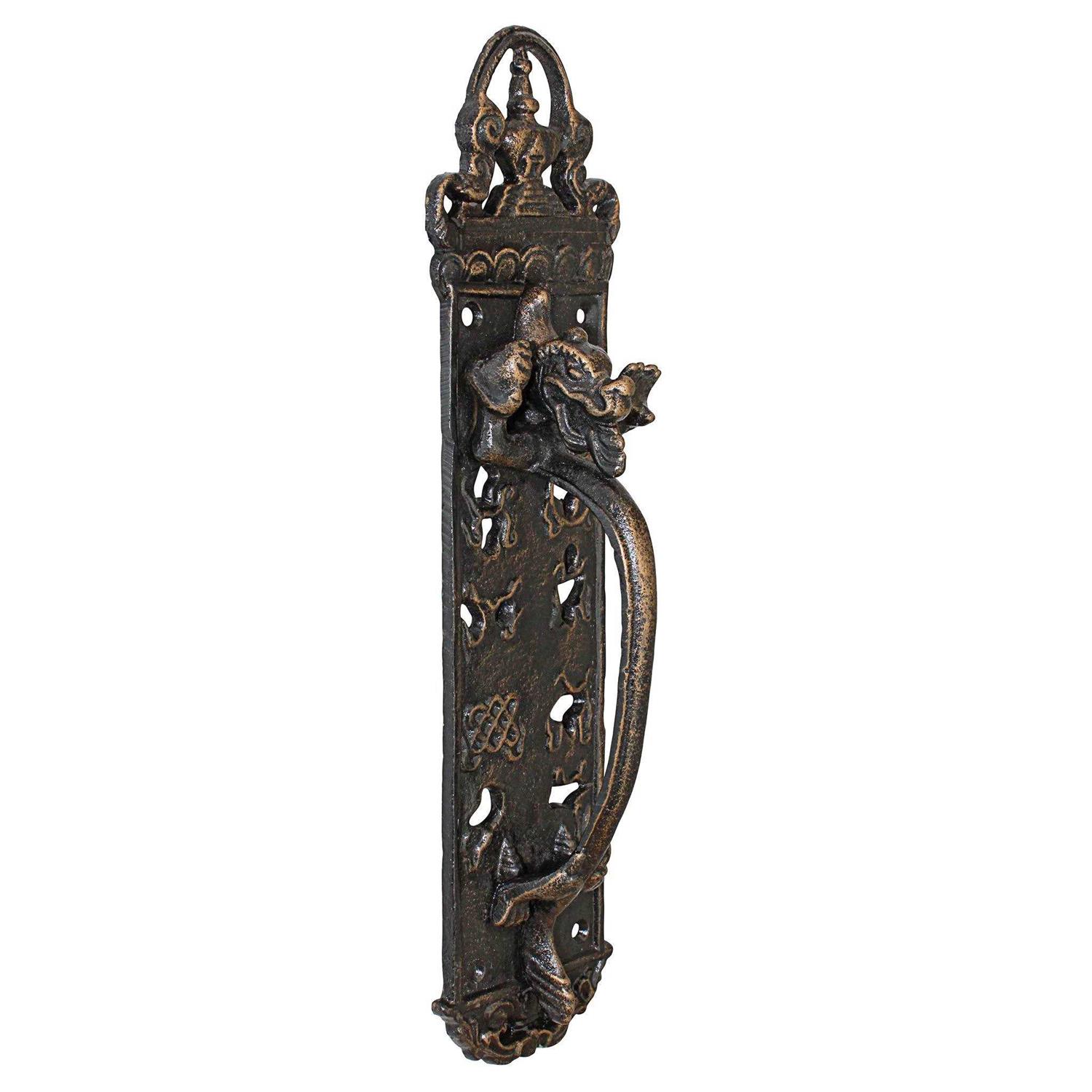 Design Toscano Roland the Gargoyle Gutter Guardian Downspout Statue - Zenithce