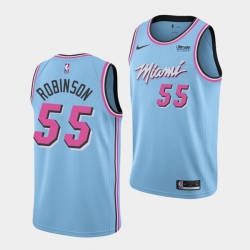 Miami Heat #55 Duncan Robinson Blue Stitched Jersey - Zenithce