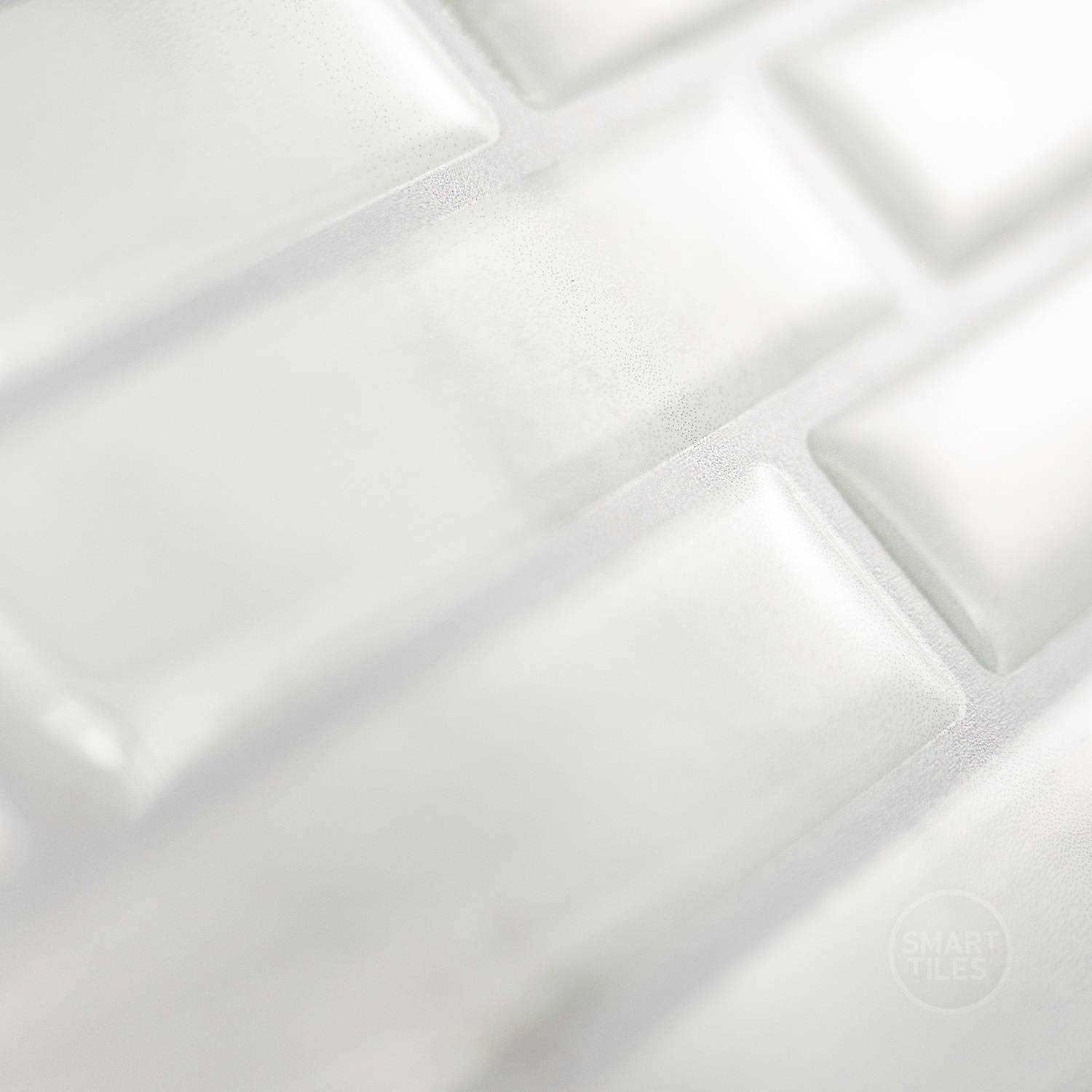 Smart Tiles Peel and Stick Backsplash 4 Sheets of 10.20 x 9.00 - Zenithce