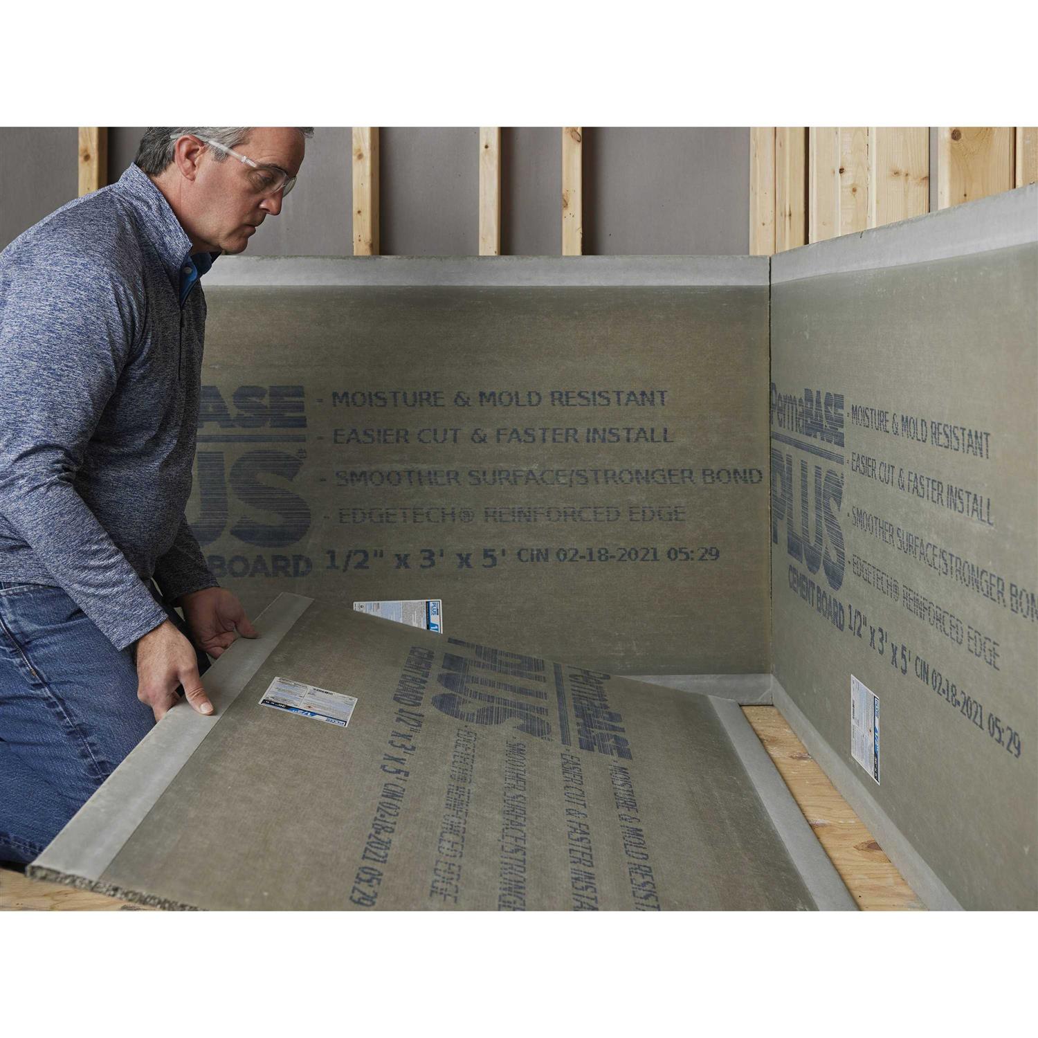 Permabase 1/2 in. x 4 ft. x 8 ft. Cement Board - Zenithce