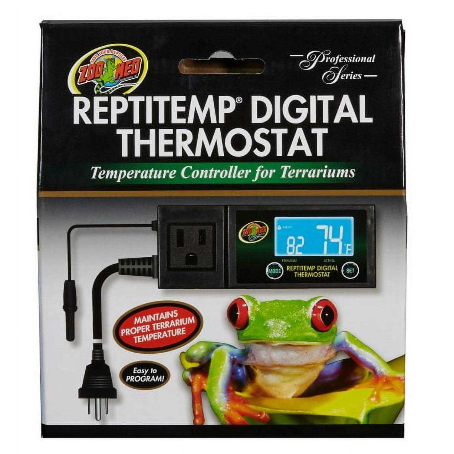 Zoo Med Dual Analog Thermometer & Humidity Gauge - Zenithce