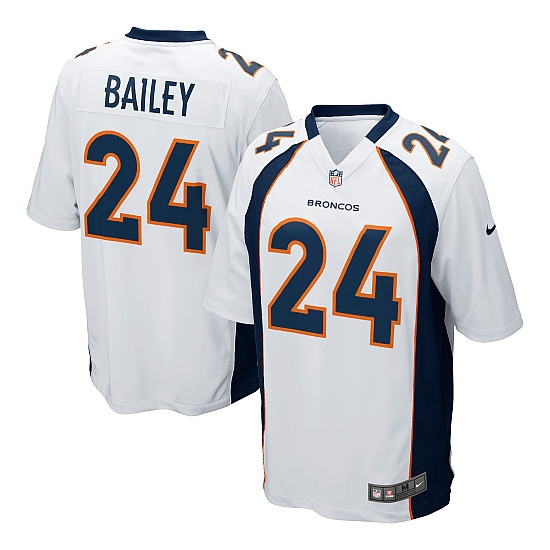 Denver Broncos #24 Champ Bailey White Vapor Untouchable Limited Stitched Jersey - Zenithce