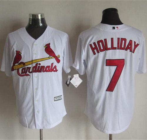 Cardinals #7 Matt Holliday White New Cool Base Stitched Jersey - Zenithce