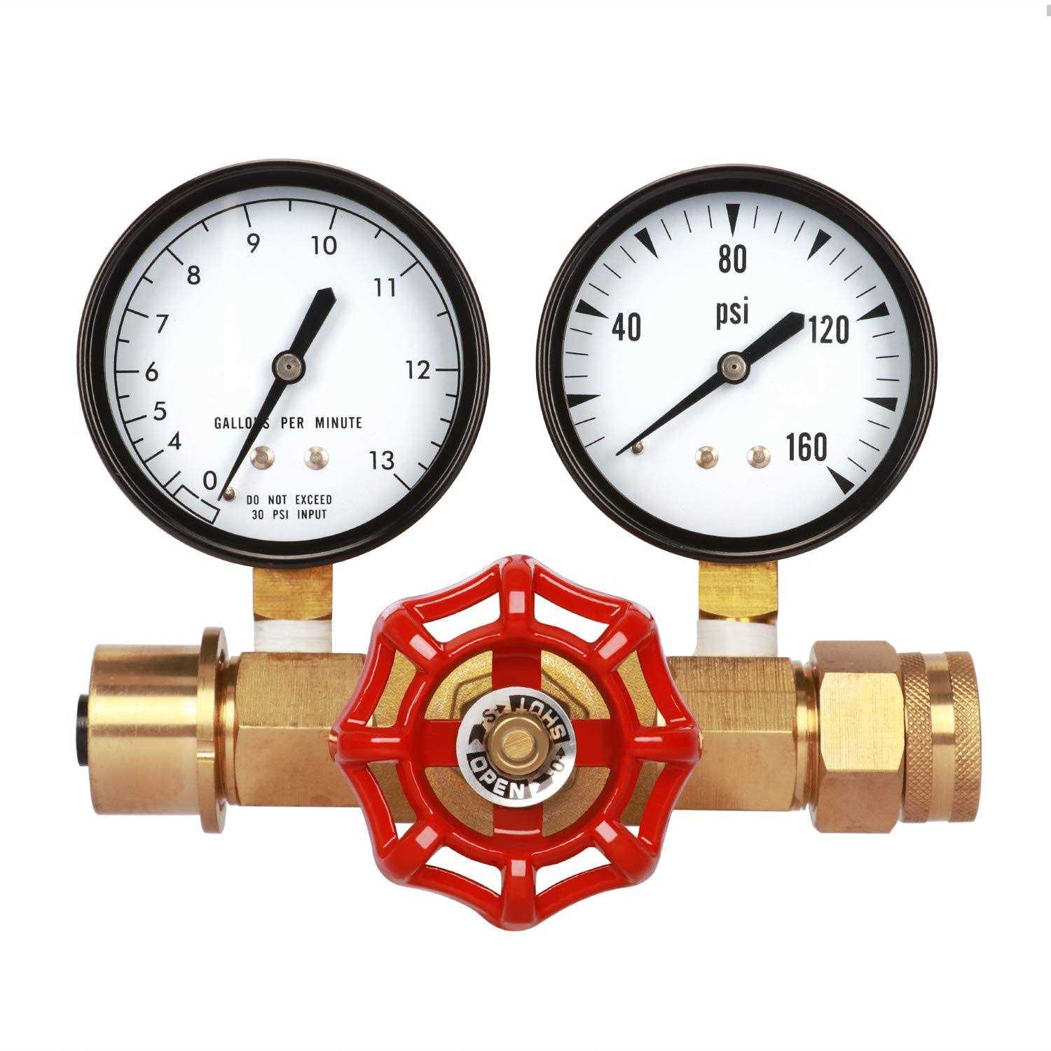 MEASUREMAN Tridicator Thermo-Manometer 2-1/2 0-160psi/30-250 deg F - Zenithce