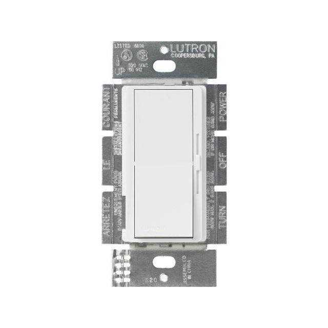 Lutron DVSTV-WH Diva 0-10V LED Dimmer - Zenithce
