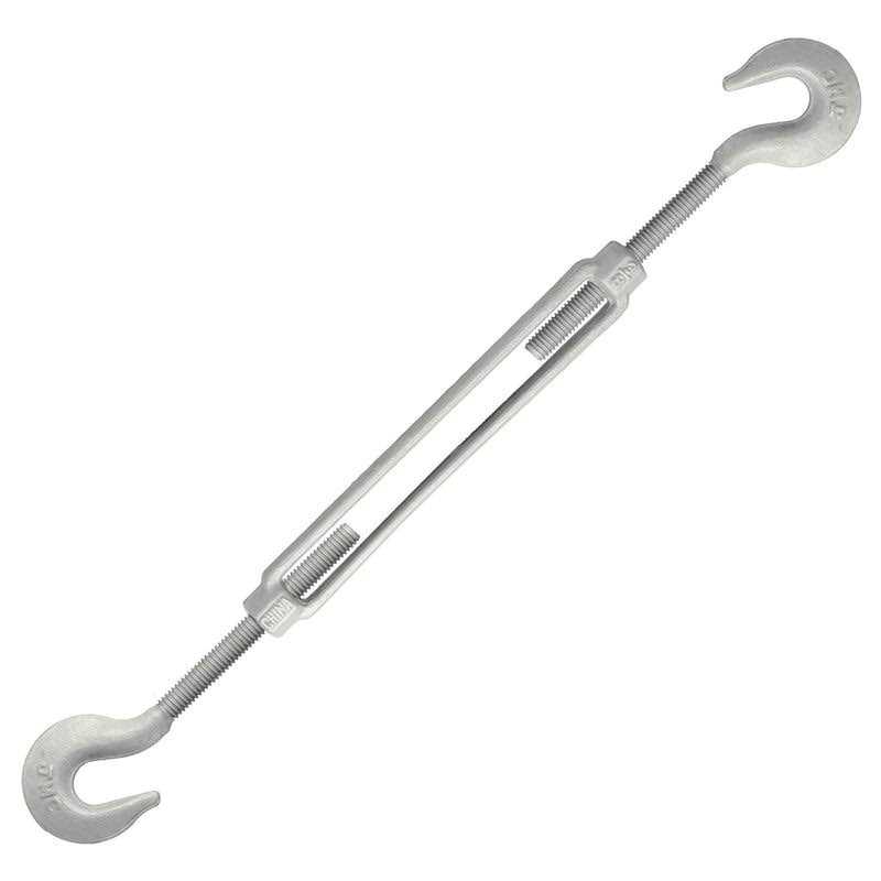 Galvanized Hook & Hook Turnbuckle - Zenithce