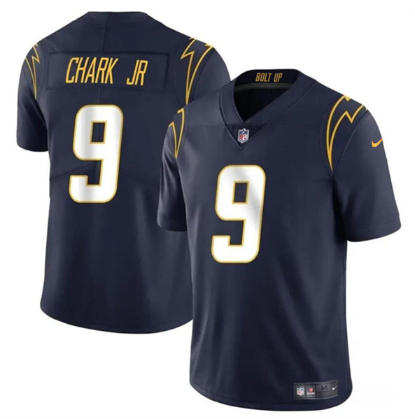 Los Angeles Chargers #9 DJ Chark Jr Navy 2024 Vapor Limited Stitched Jersey - Zenithce