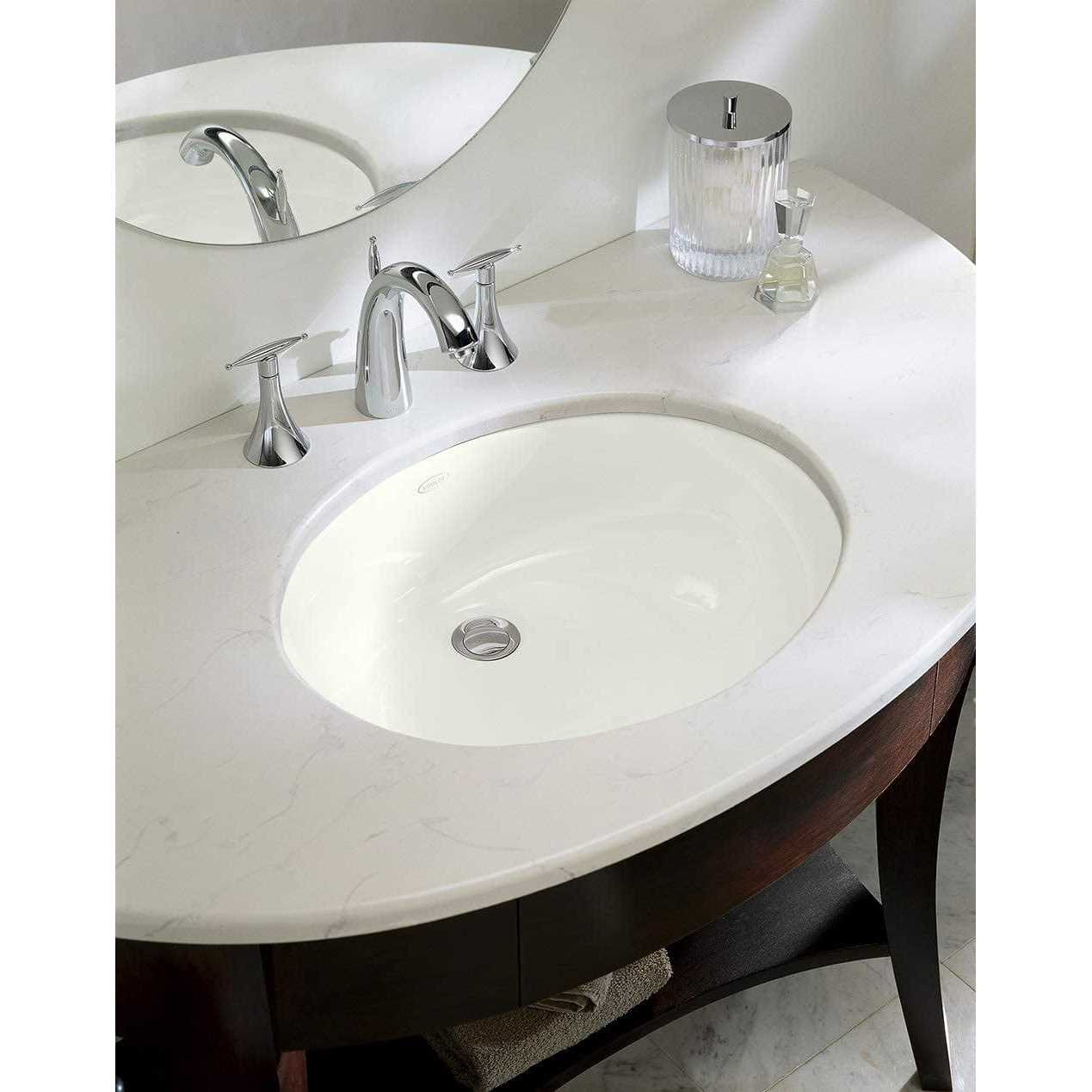 Kohler Caxton Rectangle Undermount Bathroom Sink - Zenithce