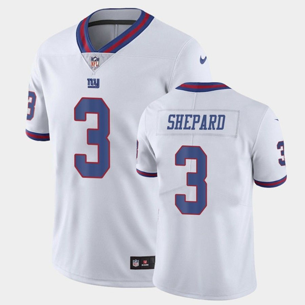 New York Giants #3 Sterling Shepard White Stitched Baseball Jersey - Zenithce