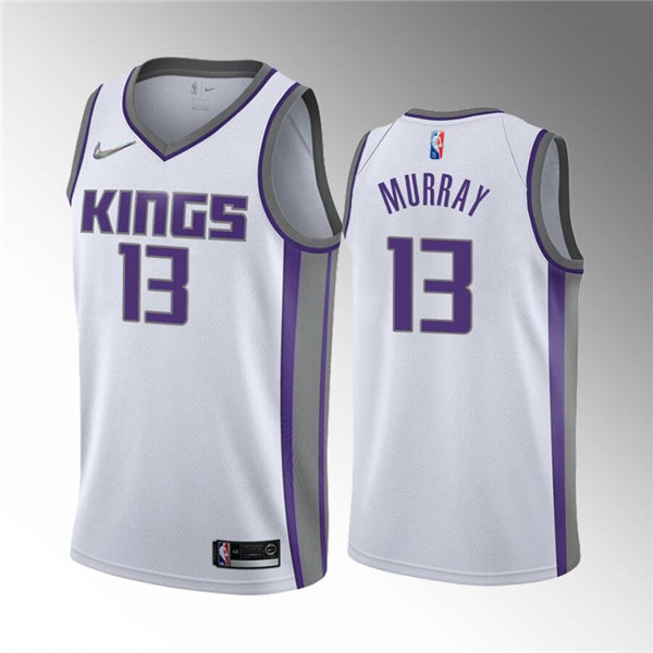 Sacramento Kings #13 Keegan Murray 2022 Draft White Stitched Jersey - Zenithce