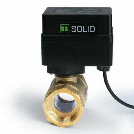 U.S. Solid Motorized Ball Valve Brass Ball Valve with Standard Port 9-36v Ac/dc - Zenithce