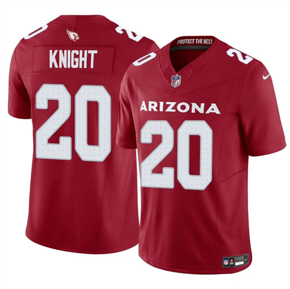 Arizona Cardinals #20 Bam Knight Red 2025 F.U.S.E. Vapor Untouchable Limited Stitched Jersey - Zenithce
