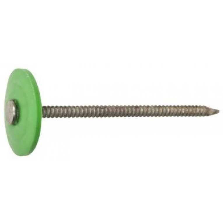 Hillman Fasteners Galvanized Plastic Cap Roofing Nail - Zenithce