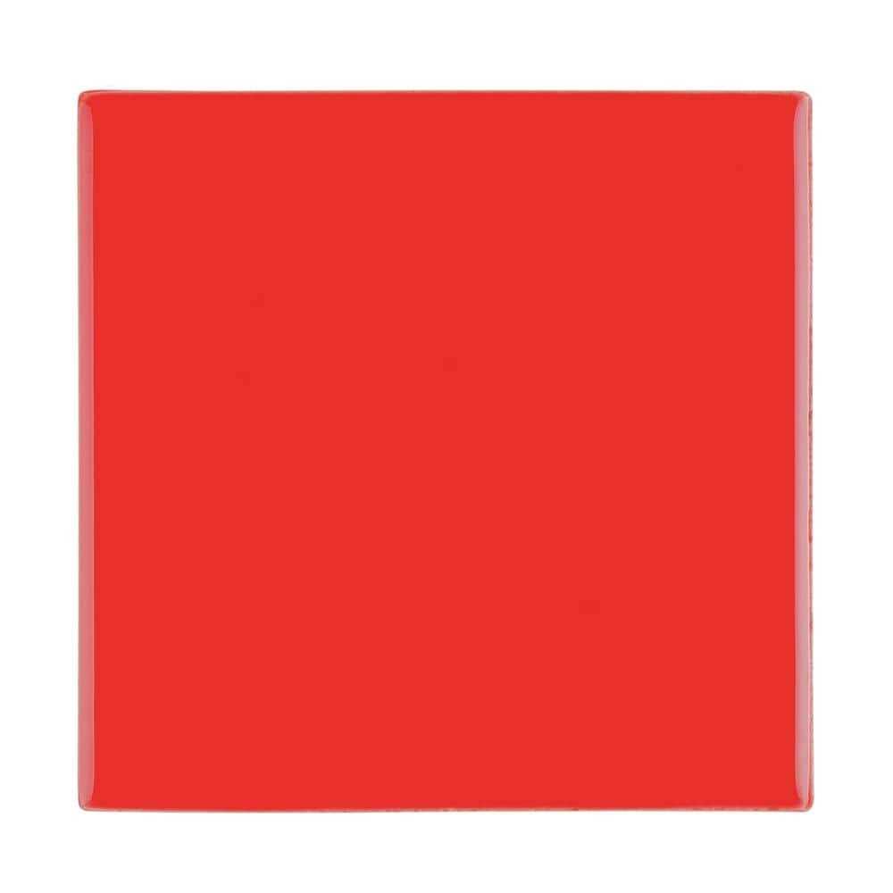 Daltile Restore Red 6 in. x 6 in. Glazed Ceramic Wall Tile - Zenithce