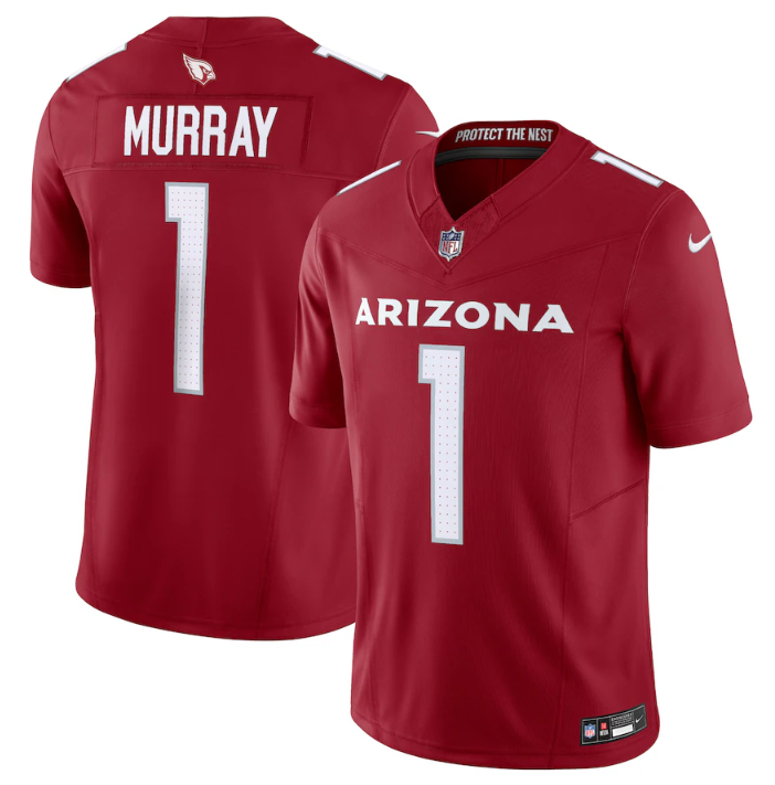 Arizona Cardinals #1 Kyler Murray Red Vapor Untouchable F.U.S.E. Limited Stitched Jersey - Zenithce