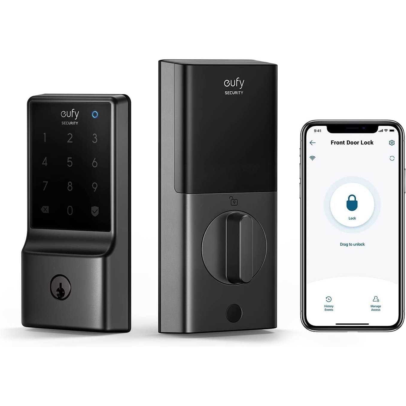eufy Security C210 Smart Lock 5-in-1 Keyless Entry Door Lock - Zenithce