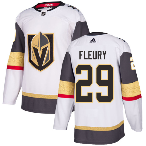 Vegas Golden Knights #29 Marc-Andre Fleury White Adidas Stitched Jersey - Zenithce