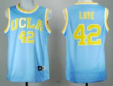 UCLA Bruins #42 Kevin Love Blue Jersey - Zenithce