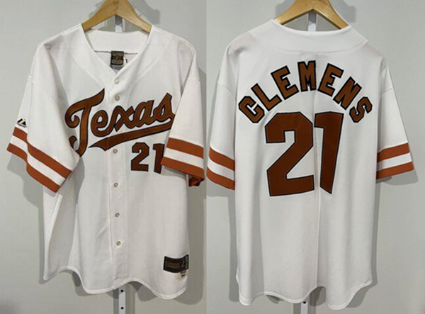 #21 Roger Clemens White Stitched Jersey - Zenithce