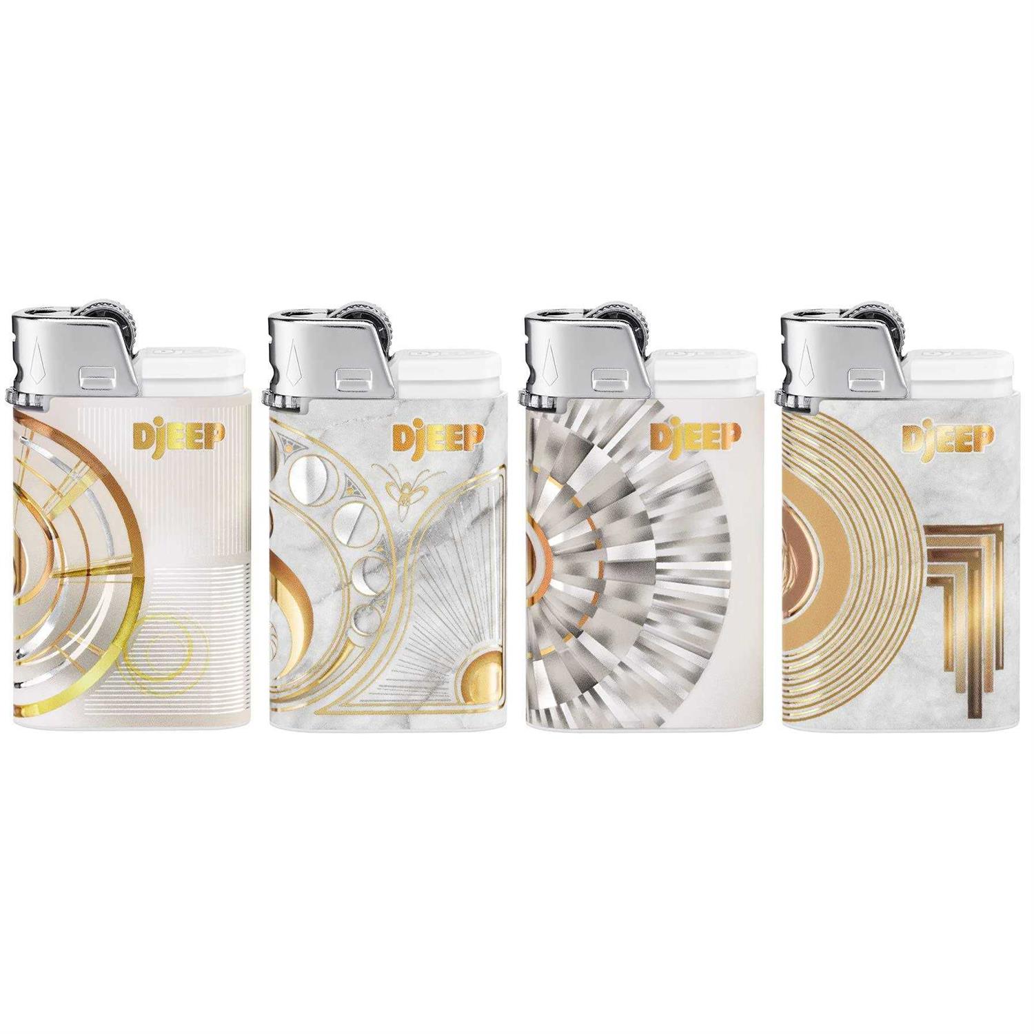 Djeep Pocket Lighters Vibrant Collection Textured Metallic Colorful Unique Lighters - Zenithce