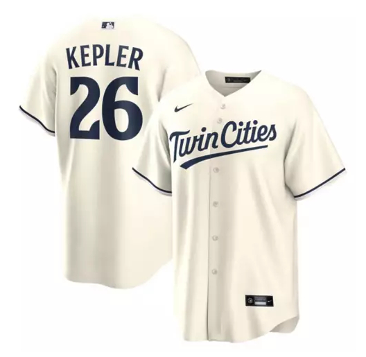 Minnesota Twins #26 Max Kepler Cream Cool Base Stitched Jersey - Zenithce