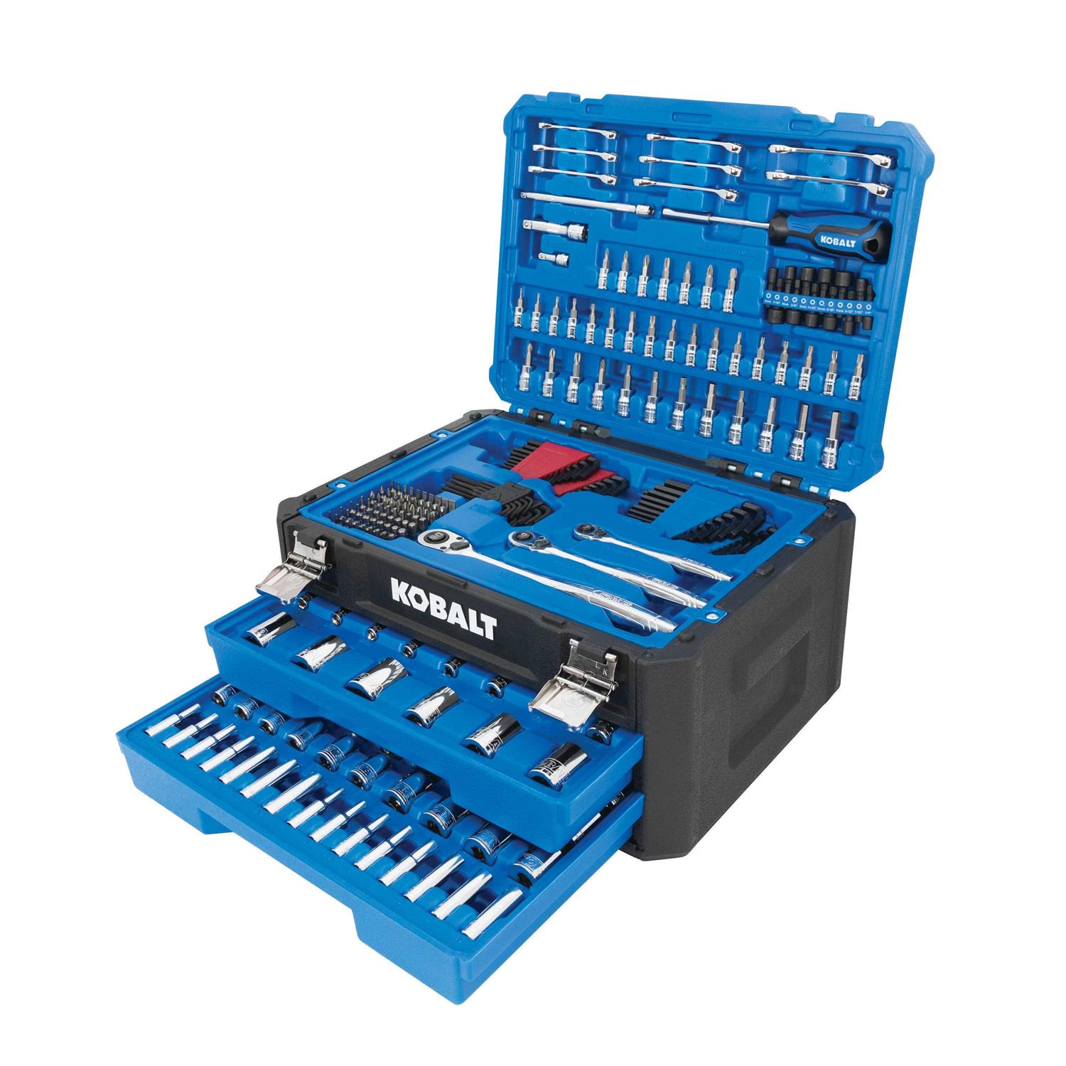 Kobalt 267-Piece Household Tool Set with Soft Case 81766 - Zenithce