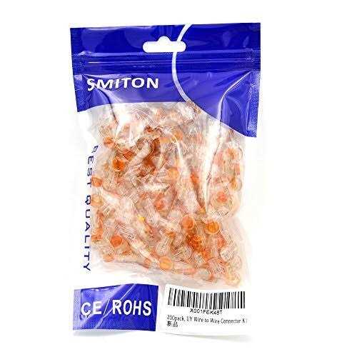 SMITON 100PACK RJ11 Connectors Telephone Modular Plugs Male Connectors 6P4C - Zenithce
