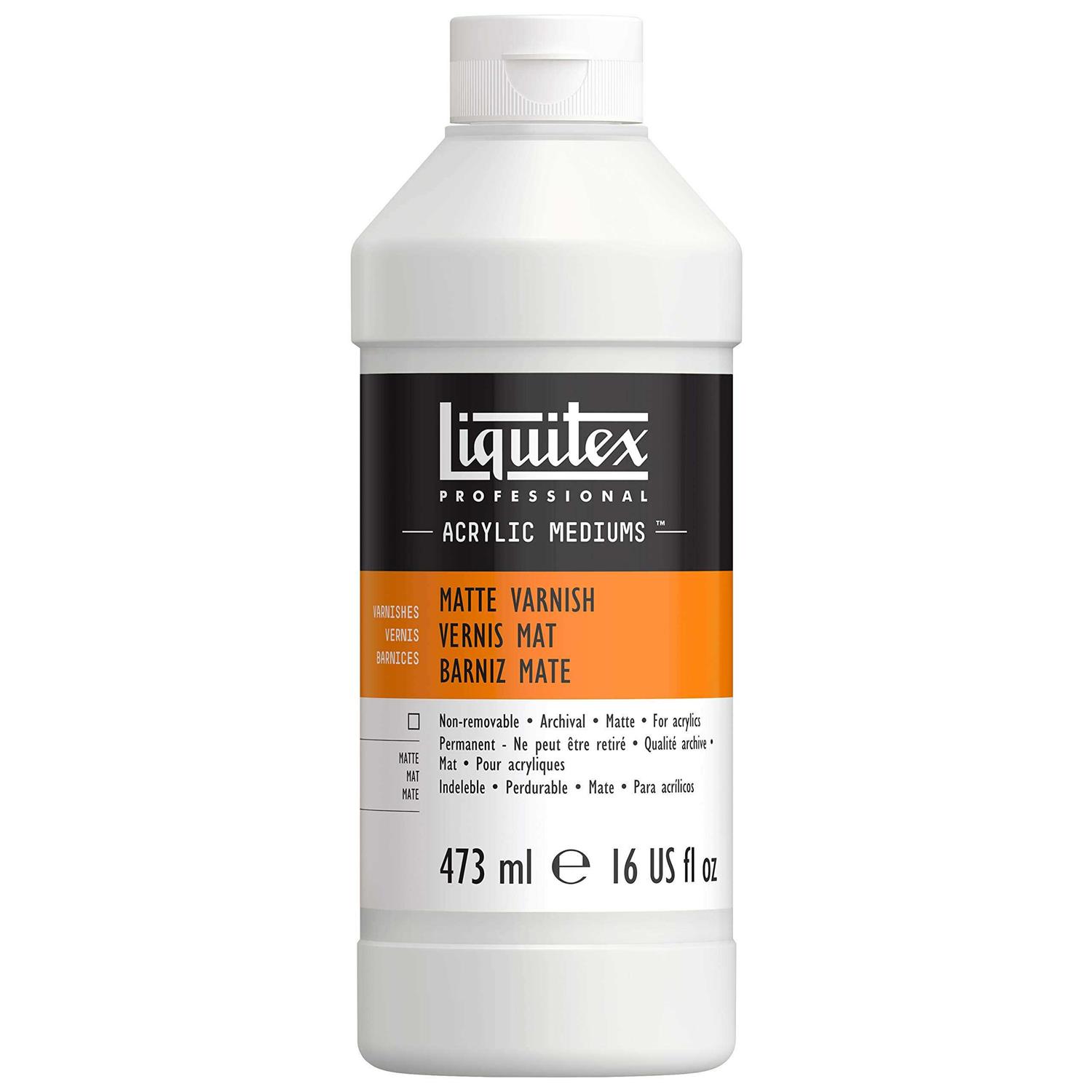 Liquitex Matte Varnish - Zenithce