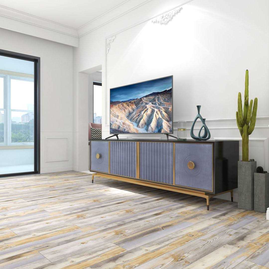 Dekorman 20 MIL x 7.1 in. W x 48 in. L Click Lock Waterproof Luxury Vinyl Plank Flooring - Zenithce