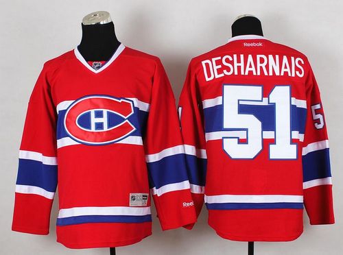 Canadiens #51 David Desharnais Red New CH Stitched Jersey - Zenithce