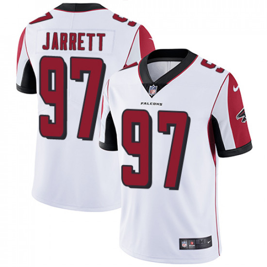 Atlanta Falcons # 97 Grady Jarrett White Vapor Untouchable Limited Stitched Jersey - Zenithce