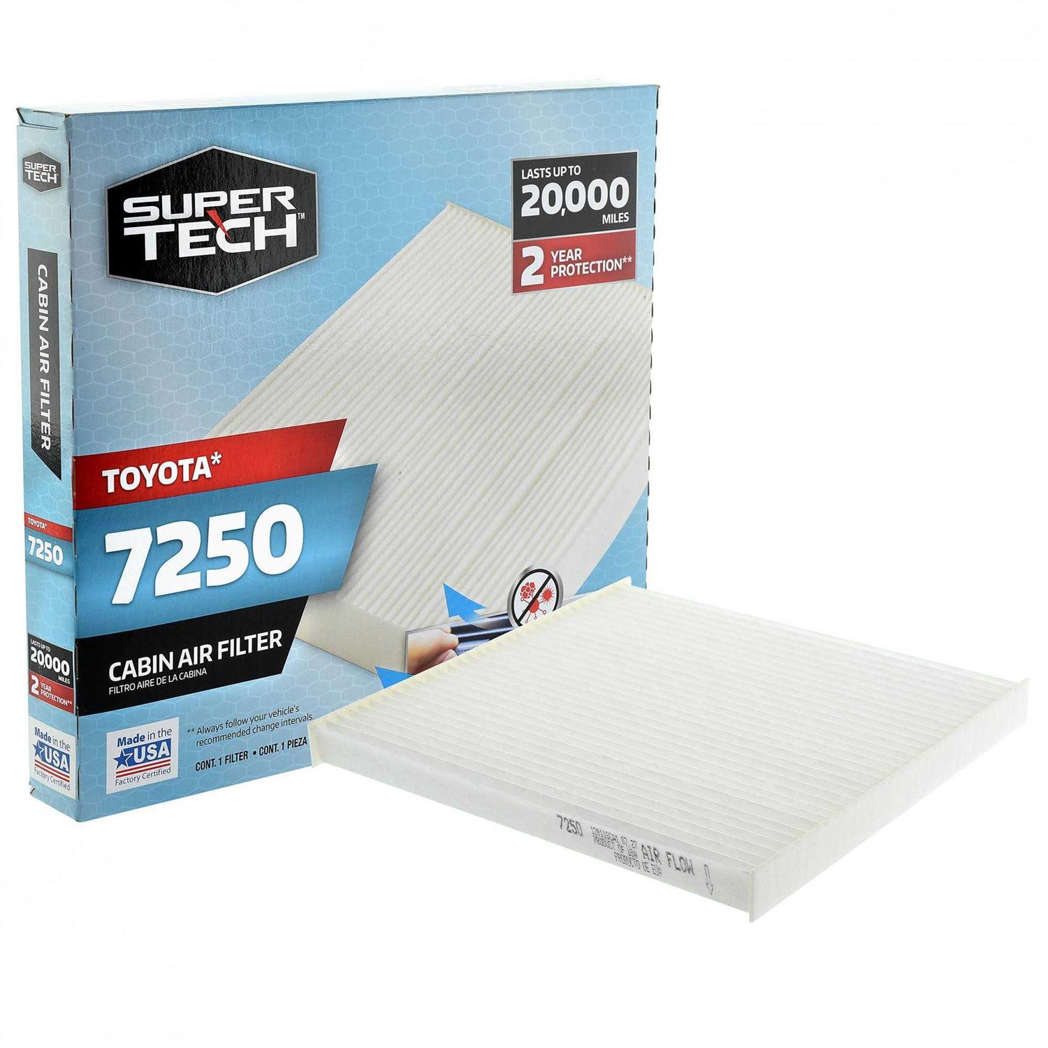 Supertech Cabin Air Filter 5750 Replacement Air Dust Filter for Honda - Zenithce