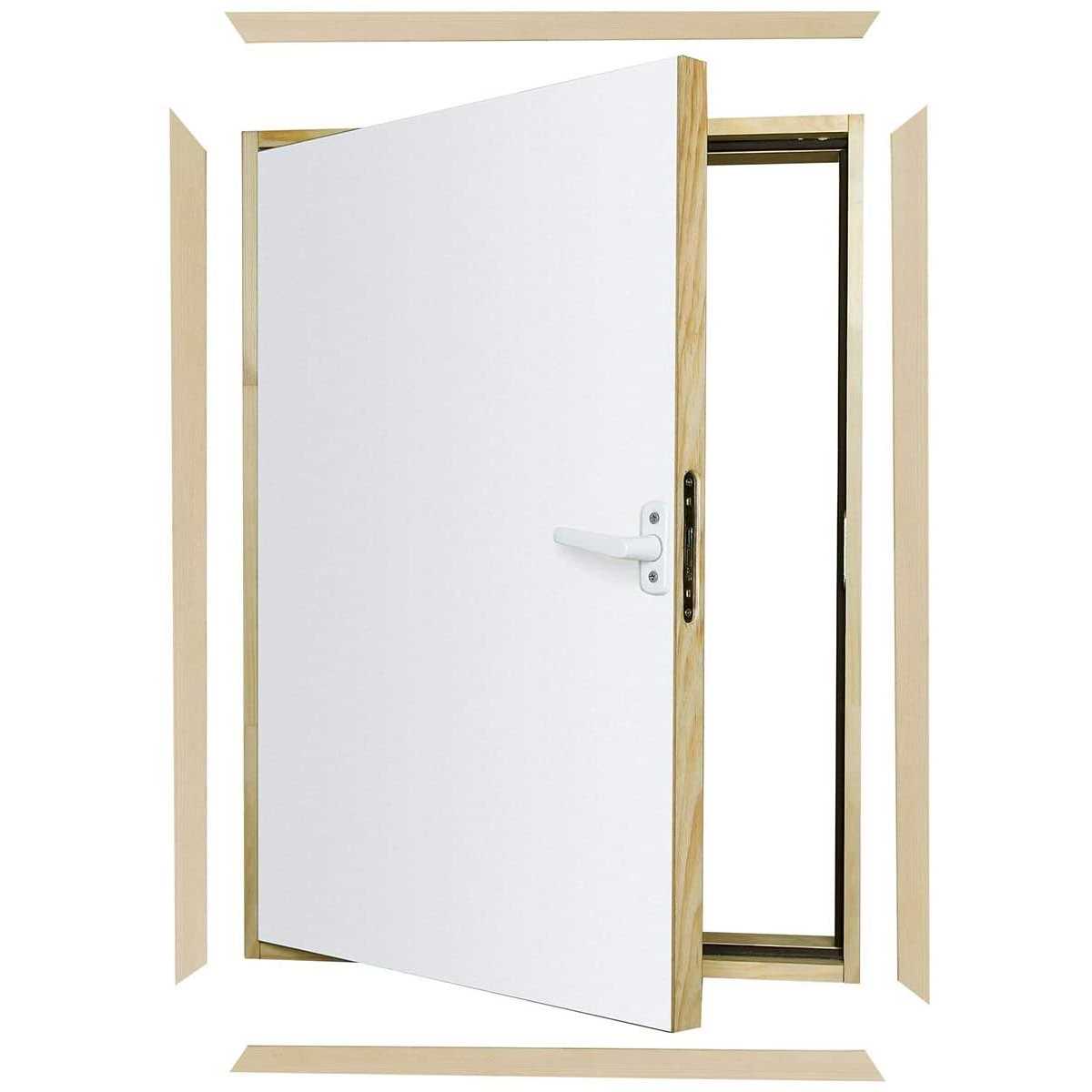 Fakro DWK Wall Hatch Wooden Insulated Access Door - Zenithce
