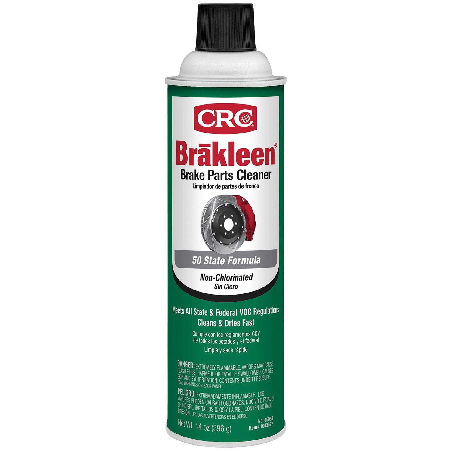 CRC Brakleen Brake Parts Cleaner Non-Chlorinated - Zenithce