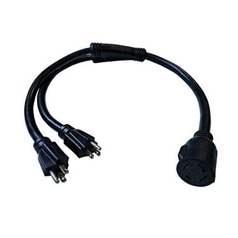 Parkworld 885392 Welding Adapter Cord L6-30 Plug 3-Prong 30A Locking Male to 6-50 Receptacle 50 AMP Female - Zenithce