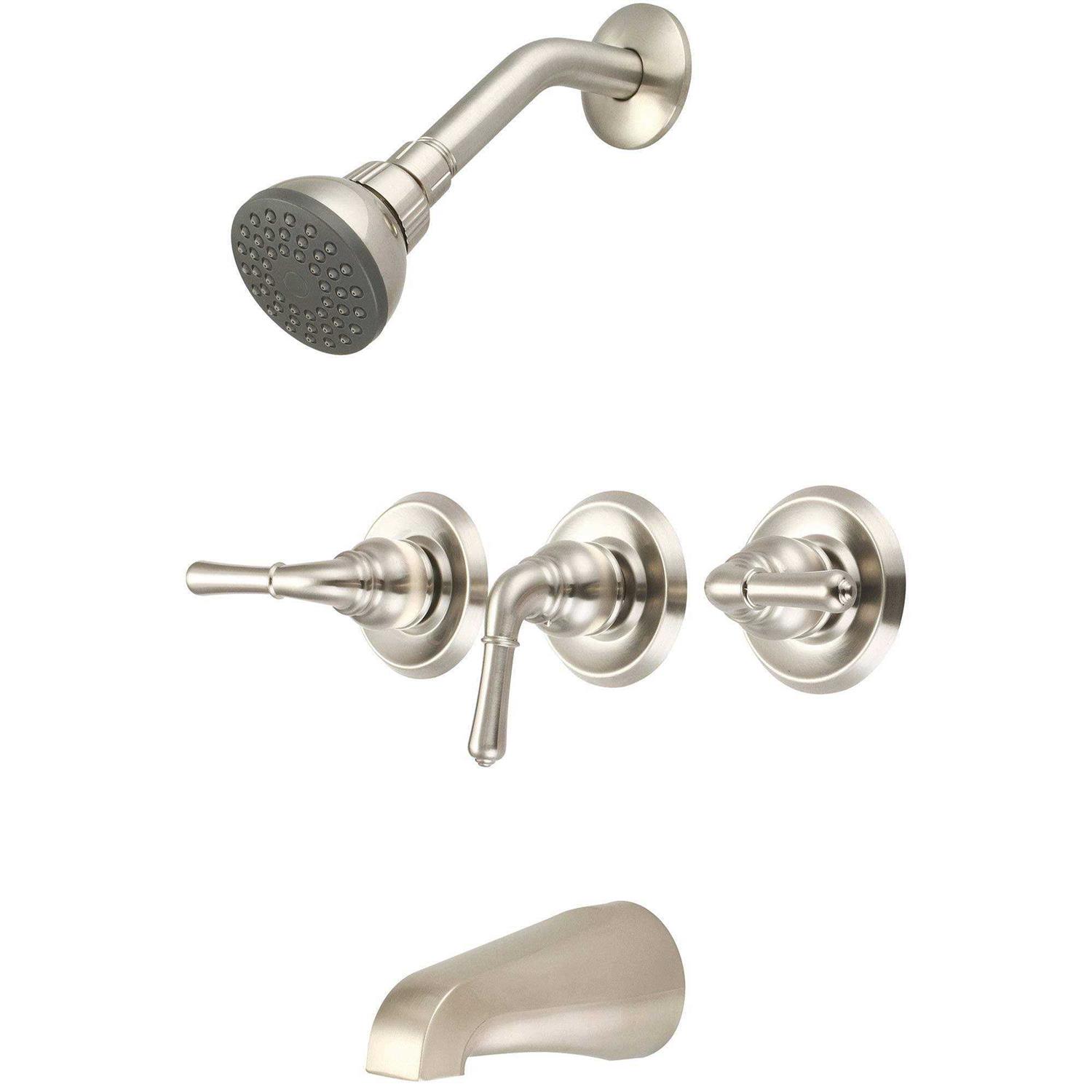 Olympia Faucets OP-640018 Combo Diverter Tub Spout - Zenithce