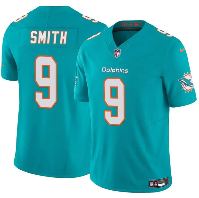 Miami Dolphins #9 Jonnu Smith Aqua 2024 F.U.S.E. Vapor Limited Stitched Jersey - Zenithce