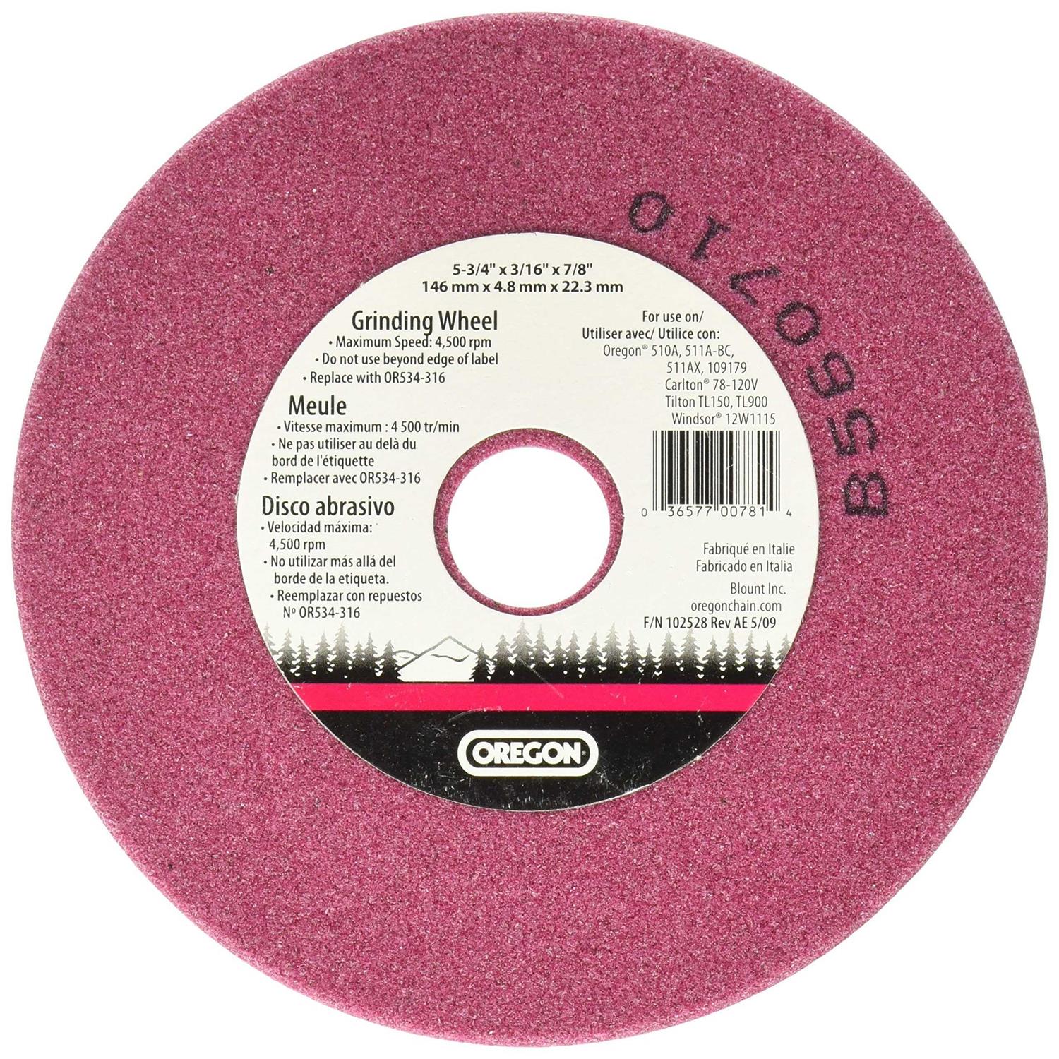 Oregon Grinding Wheel - Zenithce
