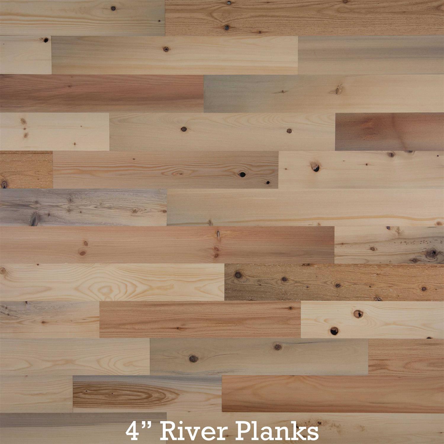 Timberchic Pine Wooden Wall Planks Peel and Stick Application - Zenithce