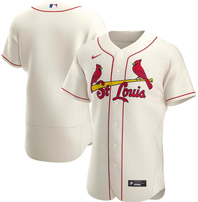 St. Louis Cardinals Cream Flex Base Stitched Jersey - Zenithce