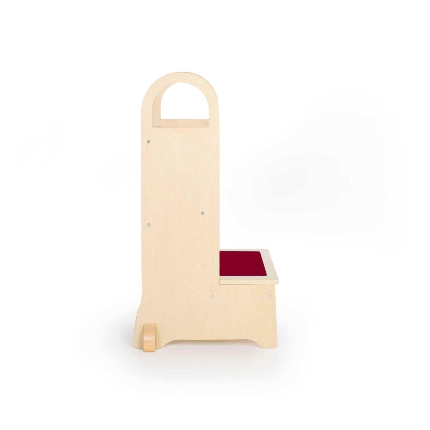 Guidecraft Contemporary Kitchen Helper Stool - Zenithce