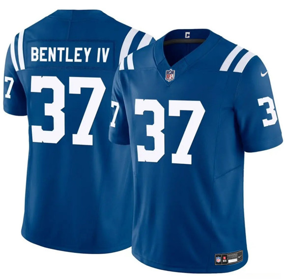Indianapolis Colts #37 Ulysses Bentley IV Blue 2025 F.U.S.E. Vapor Limited Football Stitched Jersey - Zenithce