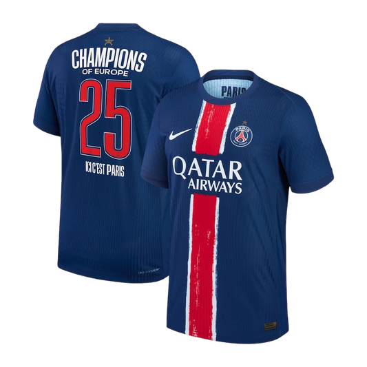 PSG Champions of Europe Soccer jersey 2024/25 - Zenithce