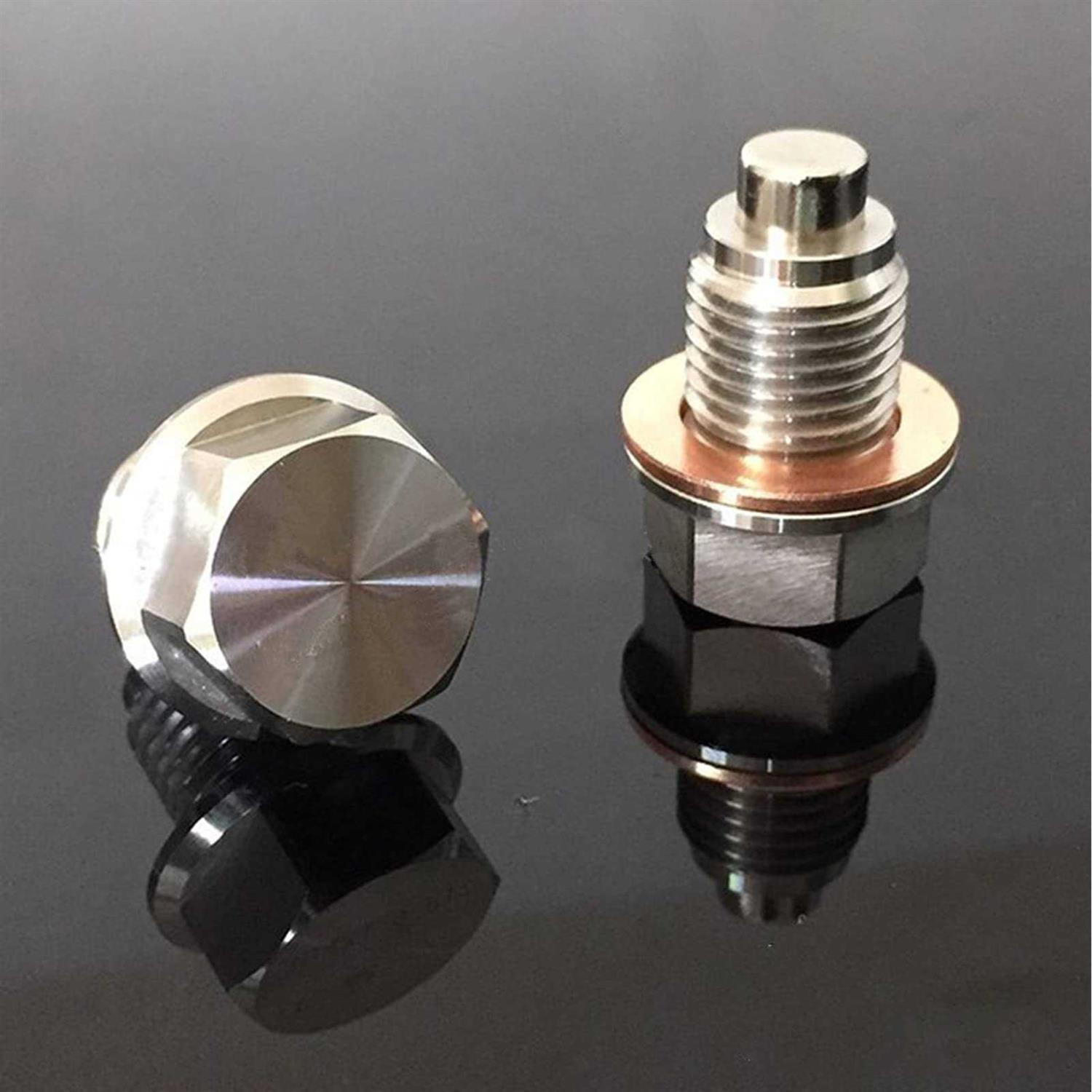 Stainless Steel Magnetic Oil Drain Plug - Zenithce