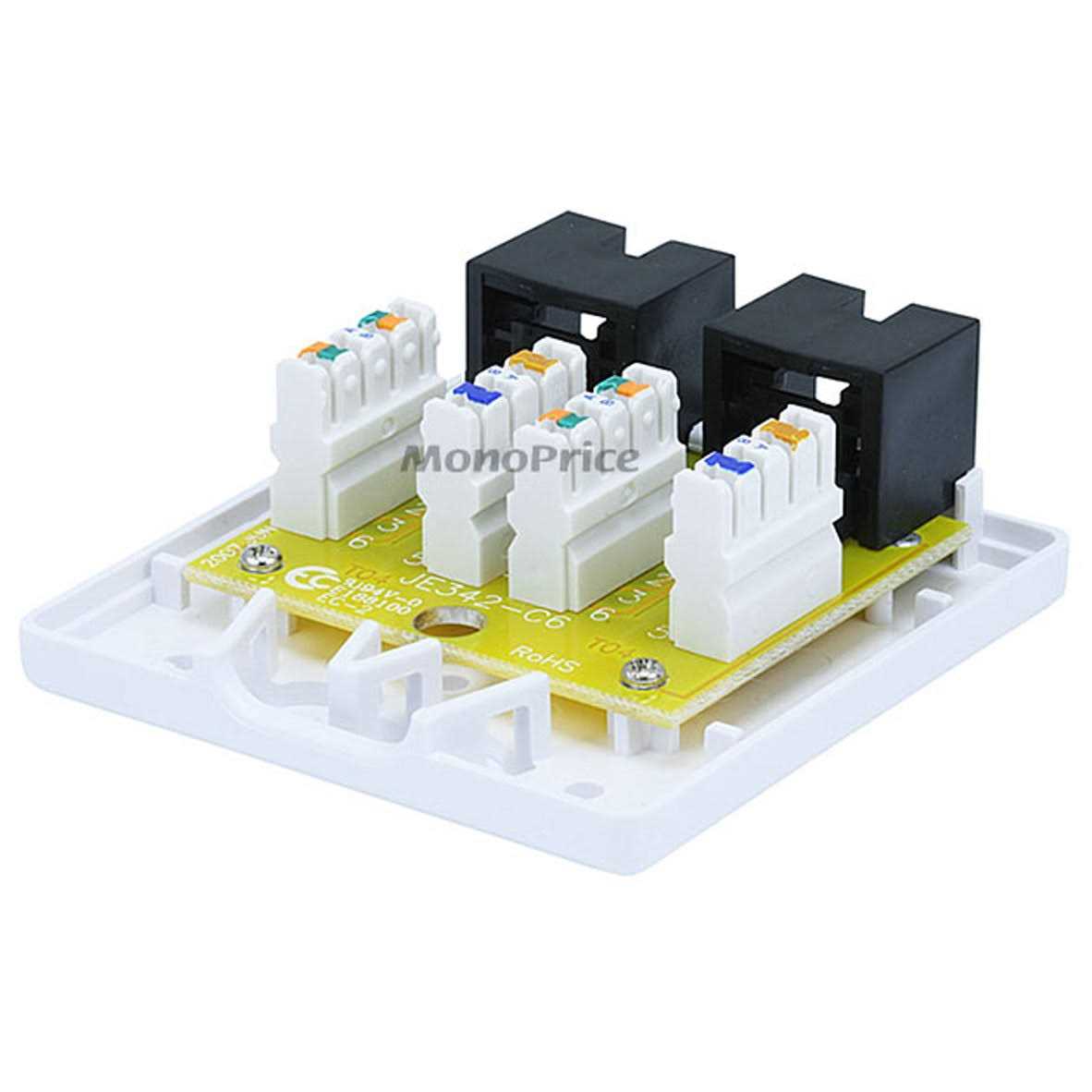 Monoprice Split Plate with Flexible Opening - Zenithce