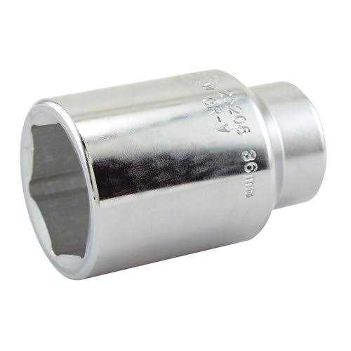 OEMTOOLS 0.5 in Drive 30mm Axle Nut Socket 25203 - Zenithce