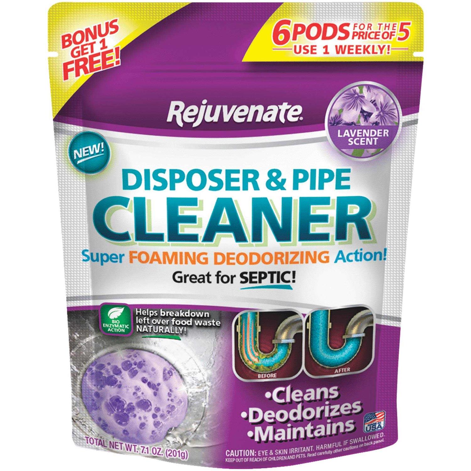 Rejuvenate Disposer & Pipe Cleaner - Zenithce