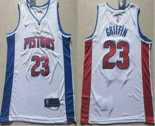 Detroit Pistons #23 Blake Griffin White 2019 Swingman Stitched Jersey - Zenithce
